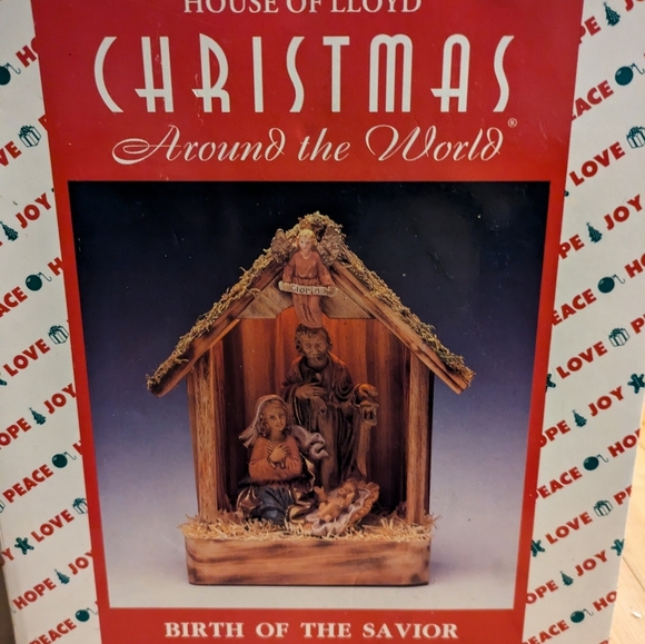 Brown and Tan Holiday Decor Nativity Scene - Picture 3 of 7